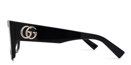 Gucci GG1952O Shiny Black glasses - Shiny Black - Side View