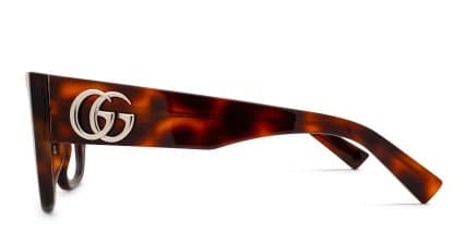 Gucci GG1952O Tortoise glasses - Tortoise - Side View