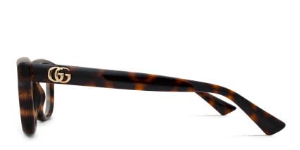 Gucci GG1978O Tortoise glasses - Tortoise - Side View