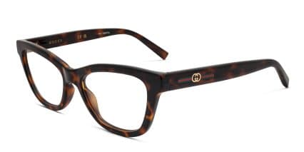 Gucci GG1983O Brown, Tortoise glasses - Brown / Tortoise - Angle View