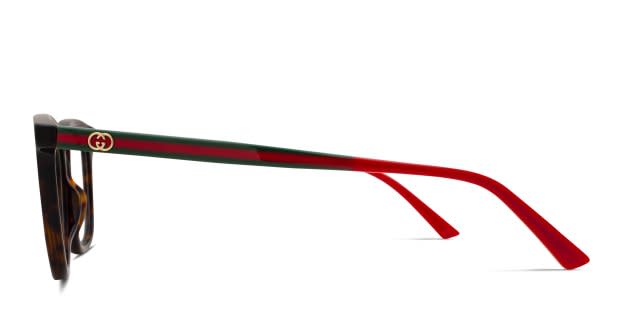 Gucci GG1990O Tortoise Prescription Eyeglasses