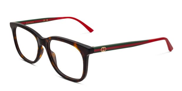 Gucci GG1990O Tortoise Prescription Eyeglasses