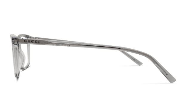Gucci GG1997O Gray, Clear Prescription Eyeglasses