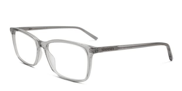 Gucci GG1997O Gray, Clear Prescription Eyeglasses