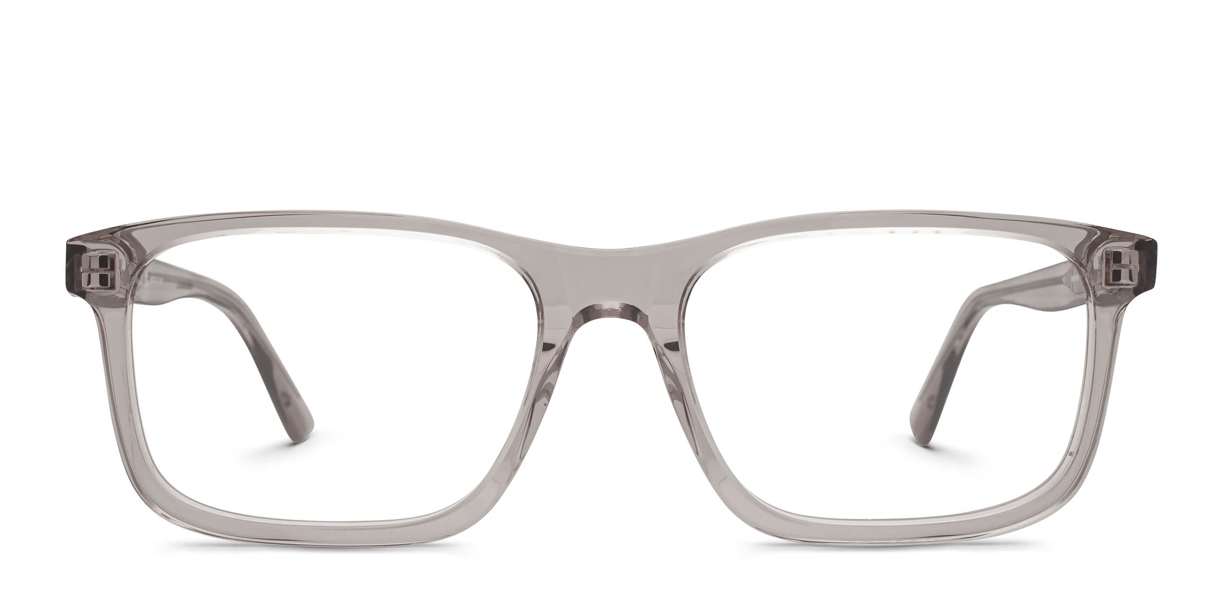 Alexander McQueen AM0486O Gray glasses - Gray - Frontal View