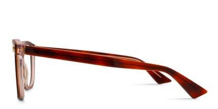 Gucci GG1816O Tortoise, Pink glasses - Tortoise / Pink - Side View