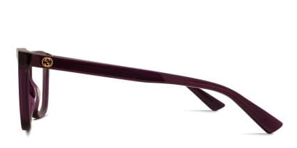 Gucci GG1686O Purple glasses - Purple - Side View