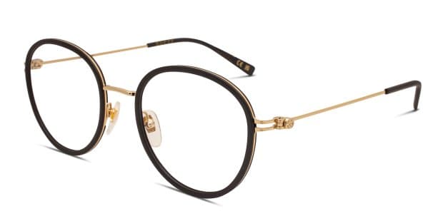 Gucci GG1851O Black, Gold Prescription Eyeglasses