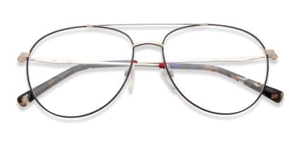 FILA VF9988 Black, Silver glasses - Black / Silver - Side View