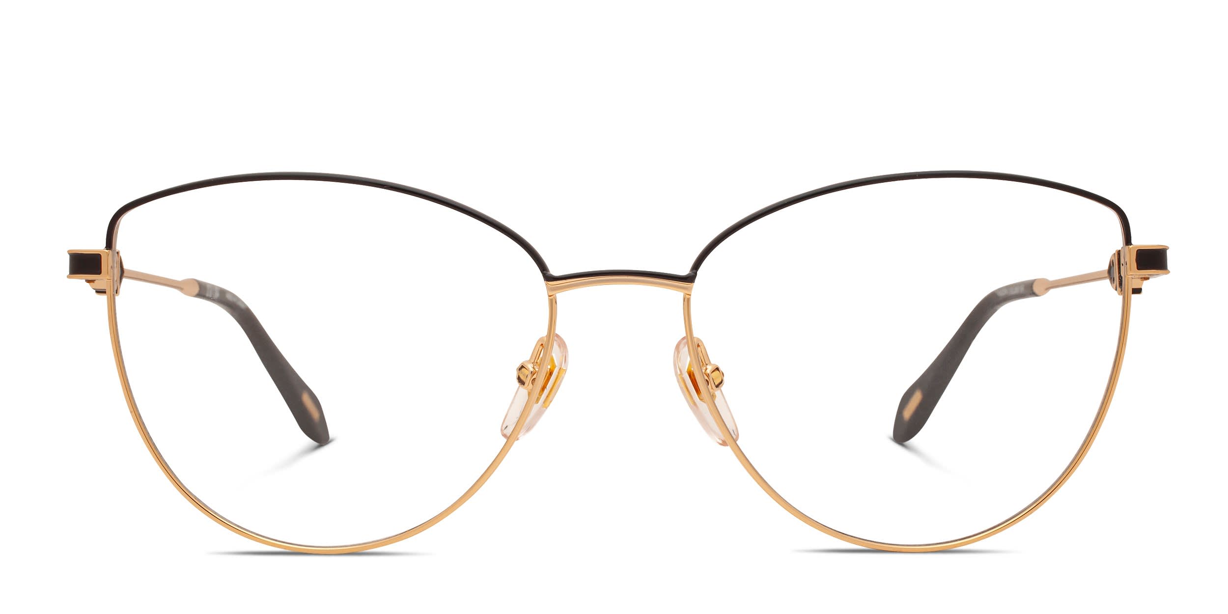 Just Cavalli VJC014 Black, Gold glasses - Black / Gold - Frontal View