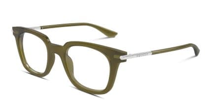 Alexander McQueen AM0521O Green glasses - Green - Angle View