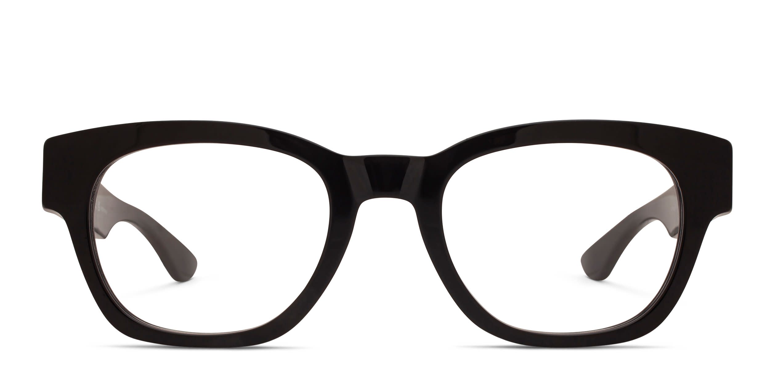 Alexander McQueen AM0530O Black glasses - Black - Frontal View