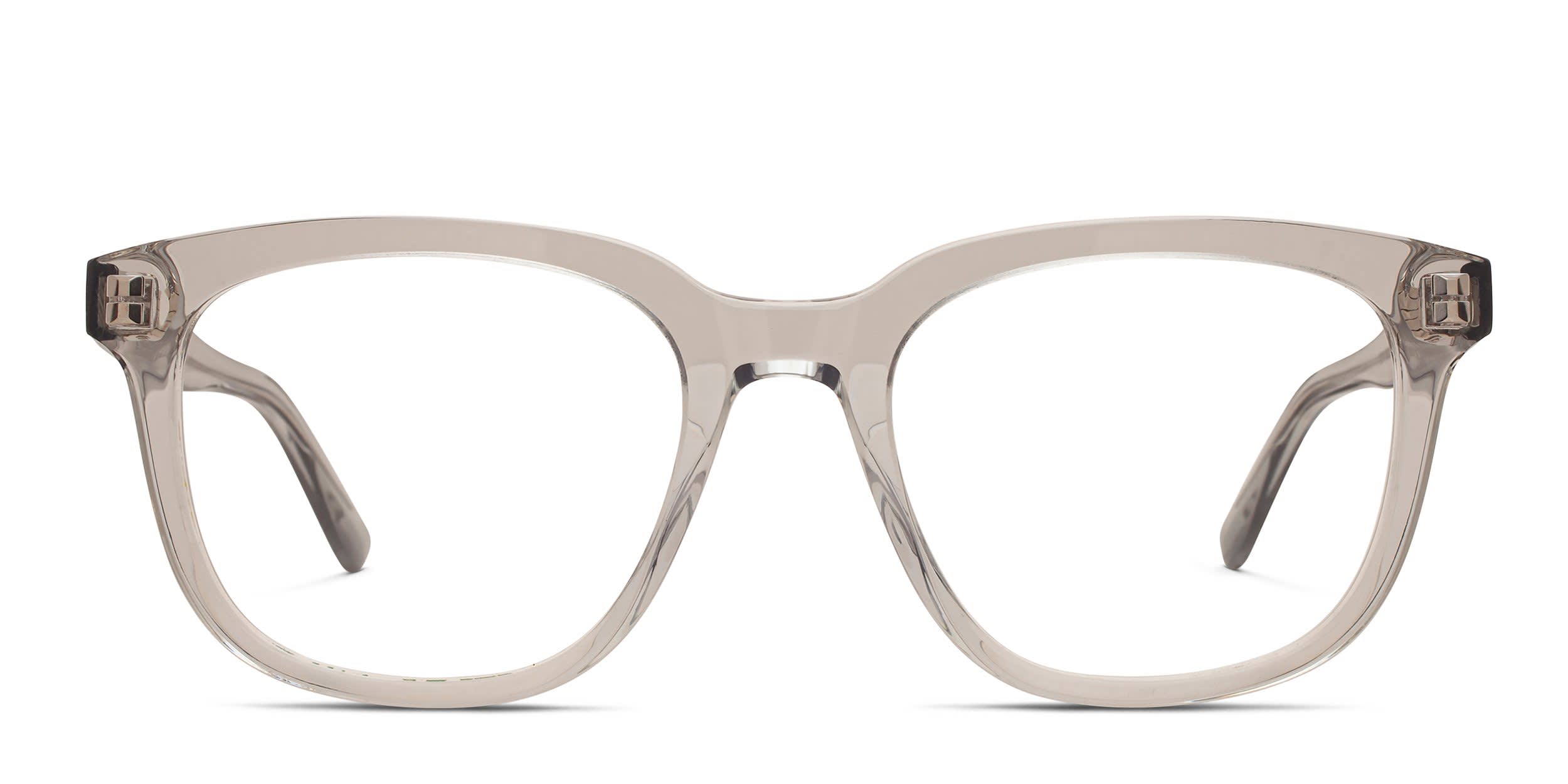 Alexander McQueen AM0539O Gray glasses - Gray - Frontal View