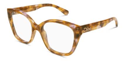 Chloe CH0241O Tortoise glasses - Tortoise - Angle View
