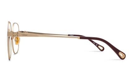 Chloe CH0337OA Gold glasses - Gold - Side View