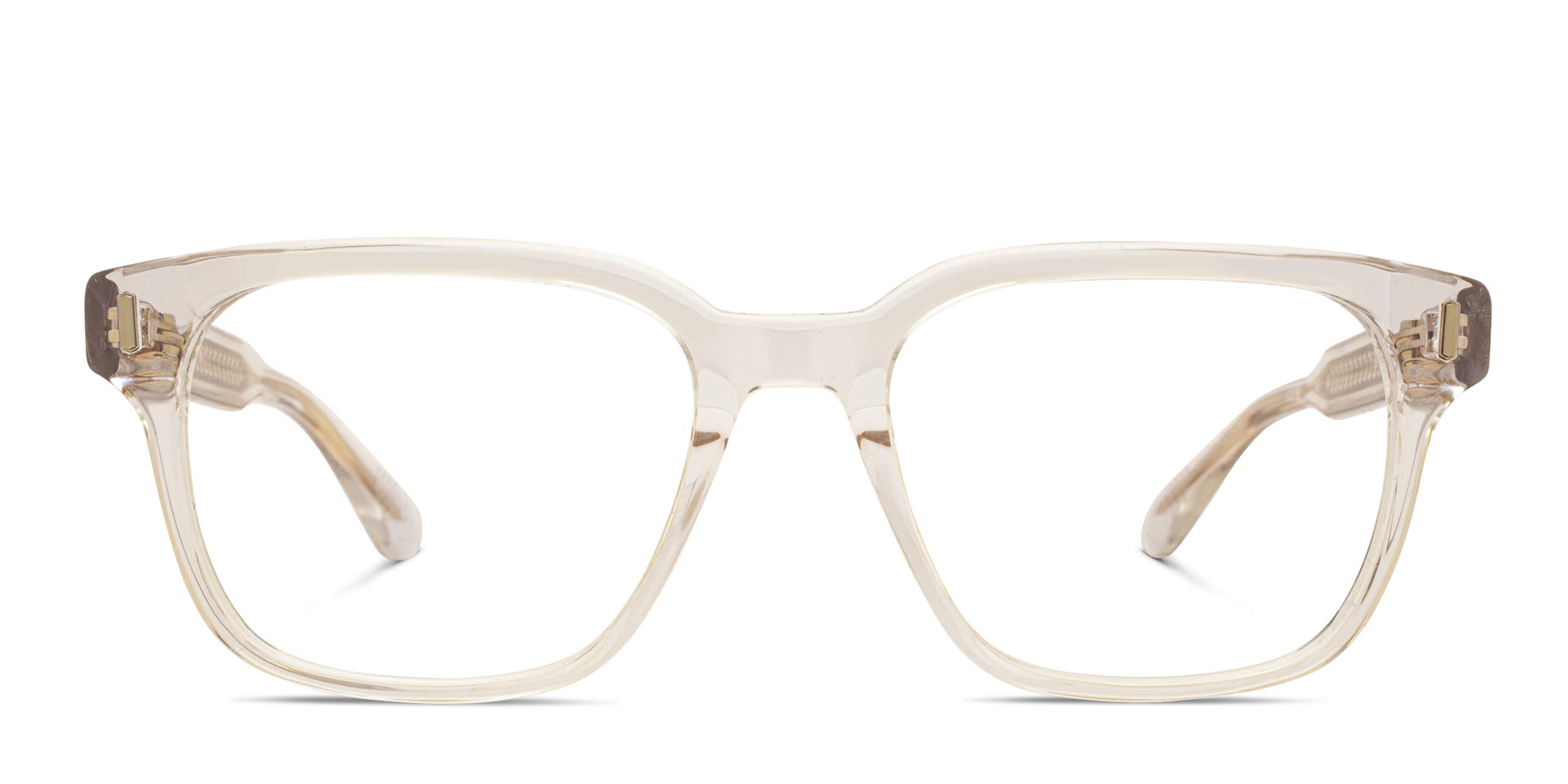 Quay Offline Beige, Clear glasses - Beige / Clear - Frontal View