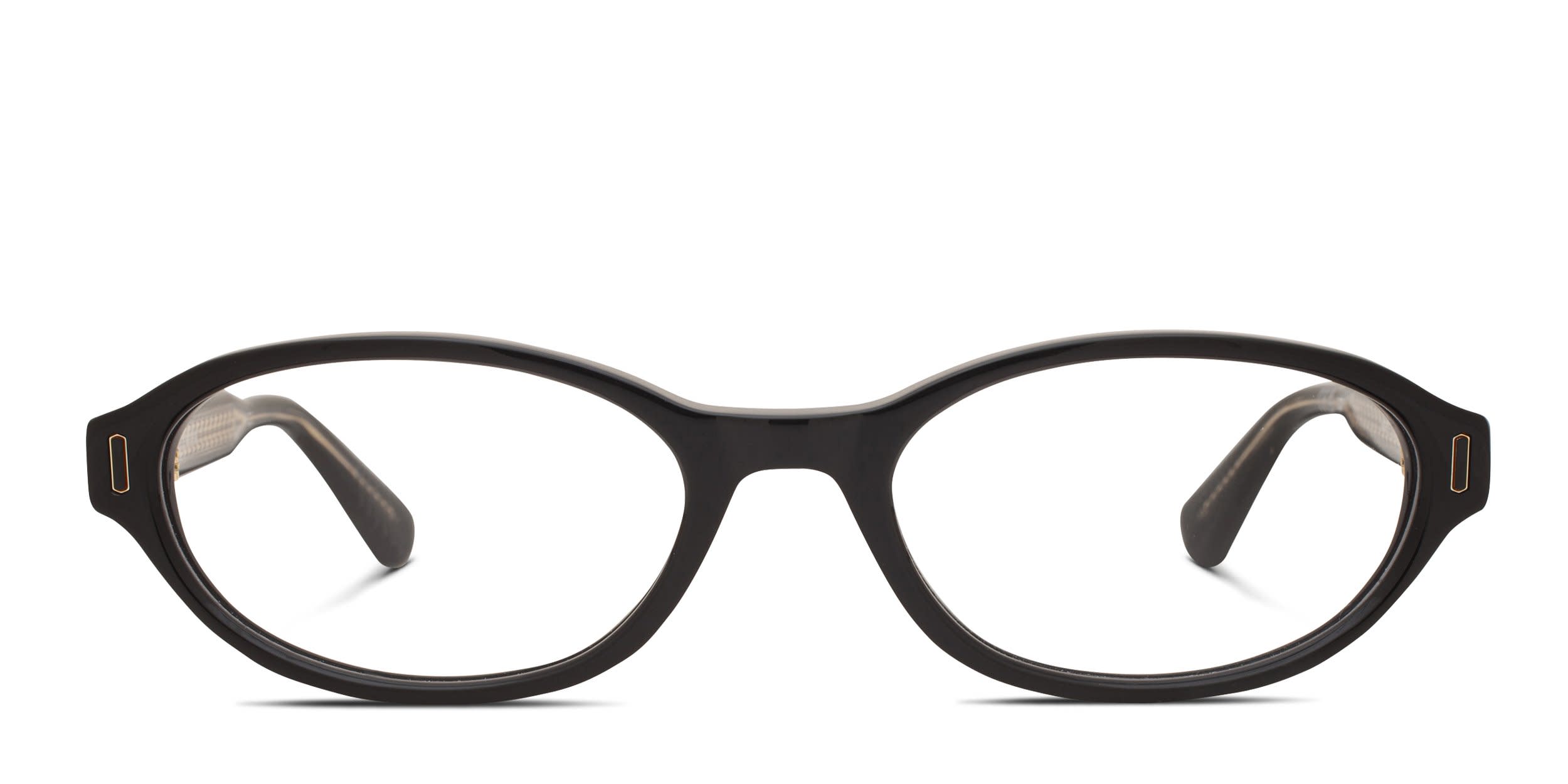 Quay Thought So Shiny Black glasses - Shiny Black - Frontal View