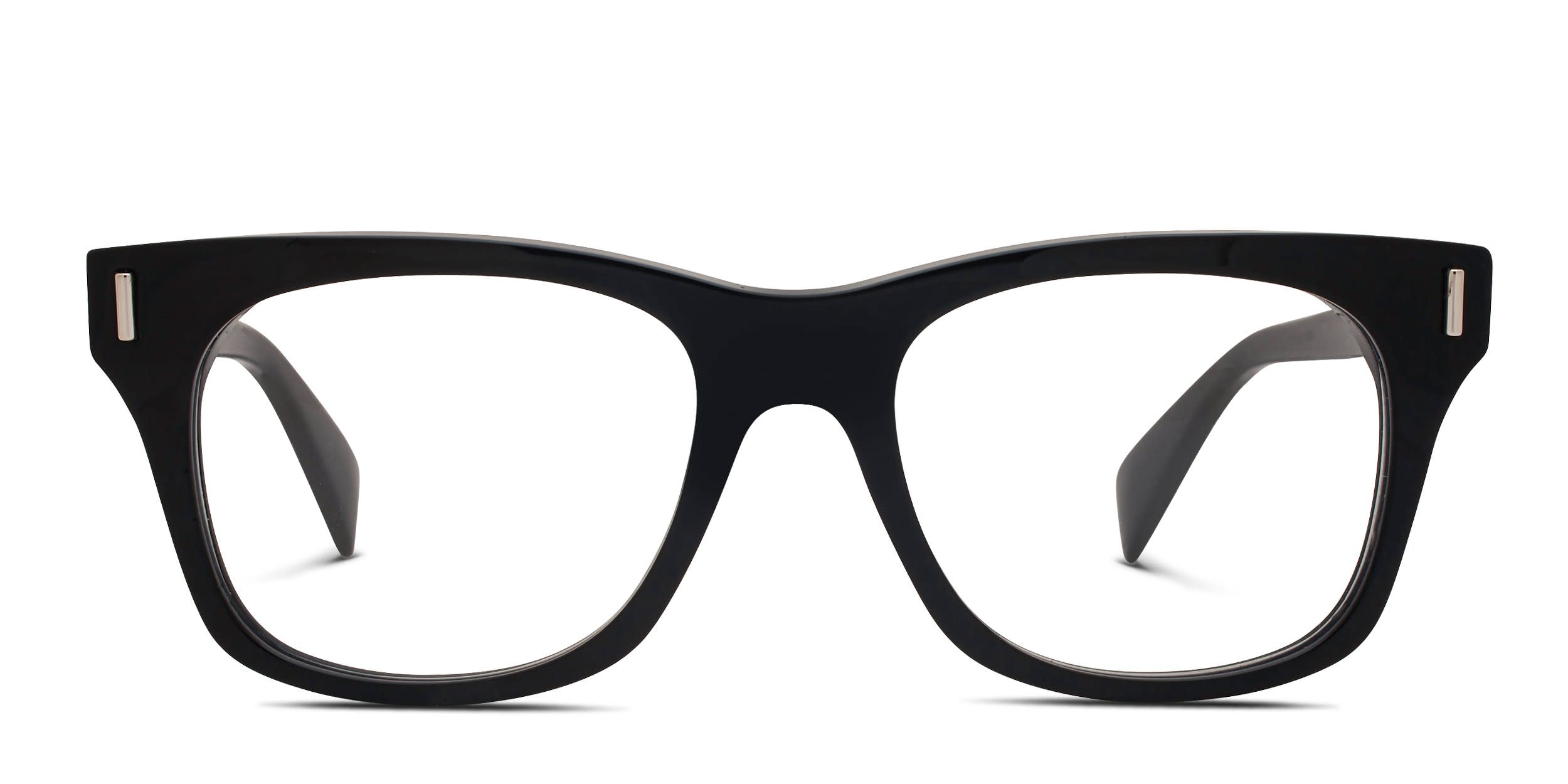Alexander McQueen AM0551O Black glasses - Black - Frontal View
