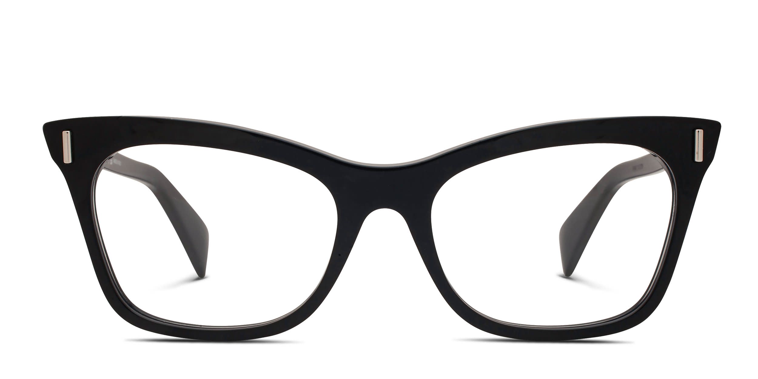 Alexander McQueen AM0552O Black glasses - Black - Frontal View