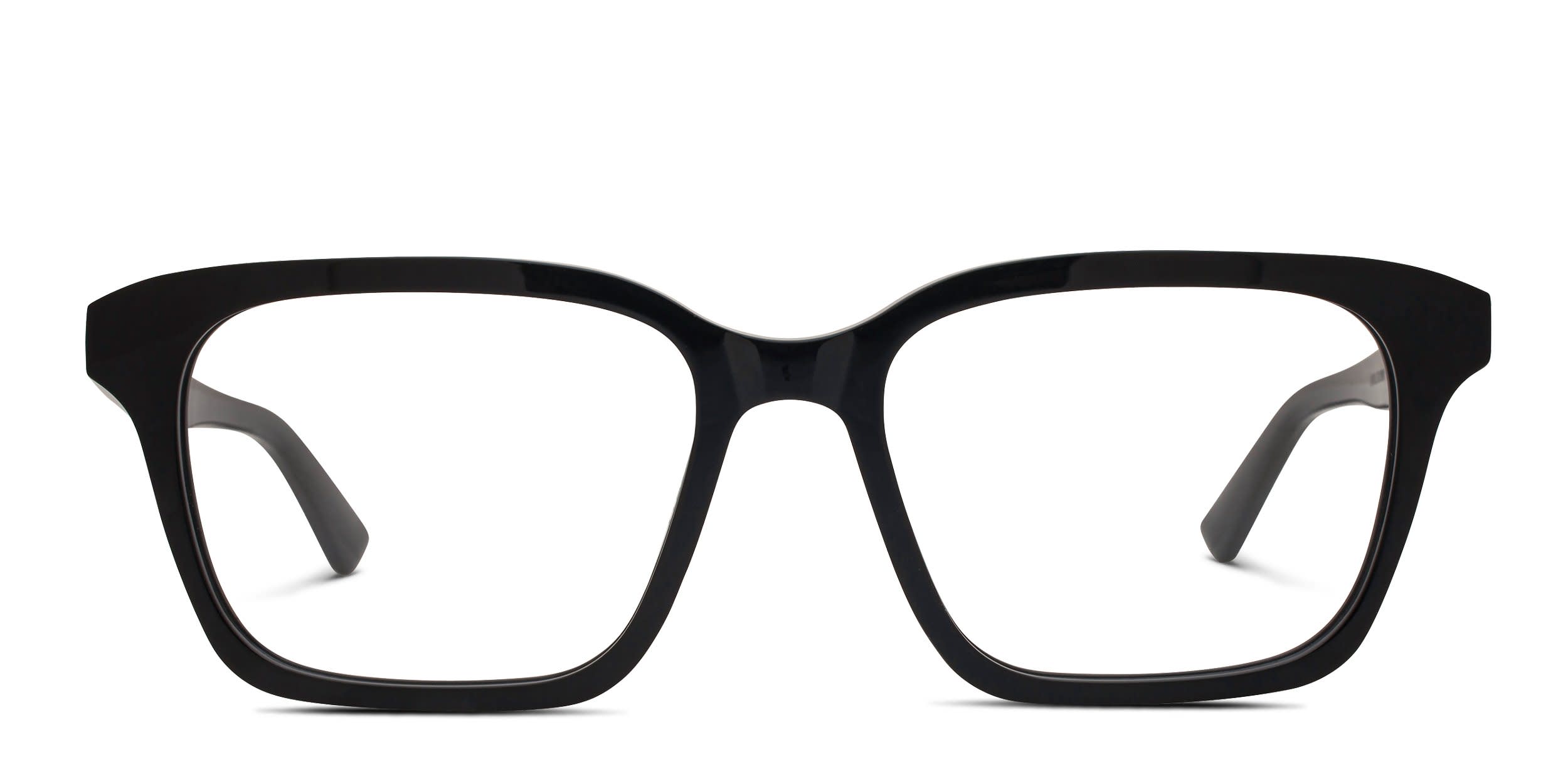 Alexander McQueen AM0566O Black glasses - Black - Frontal View