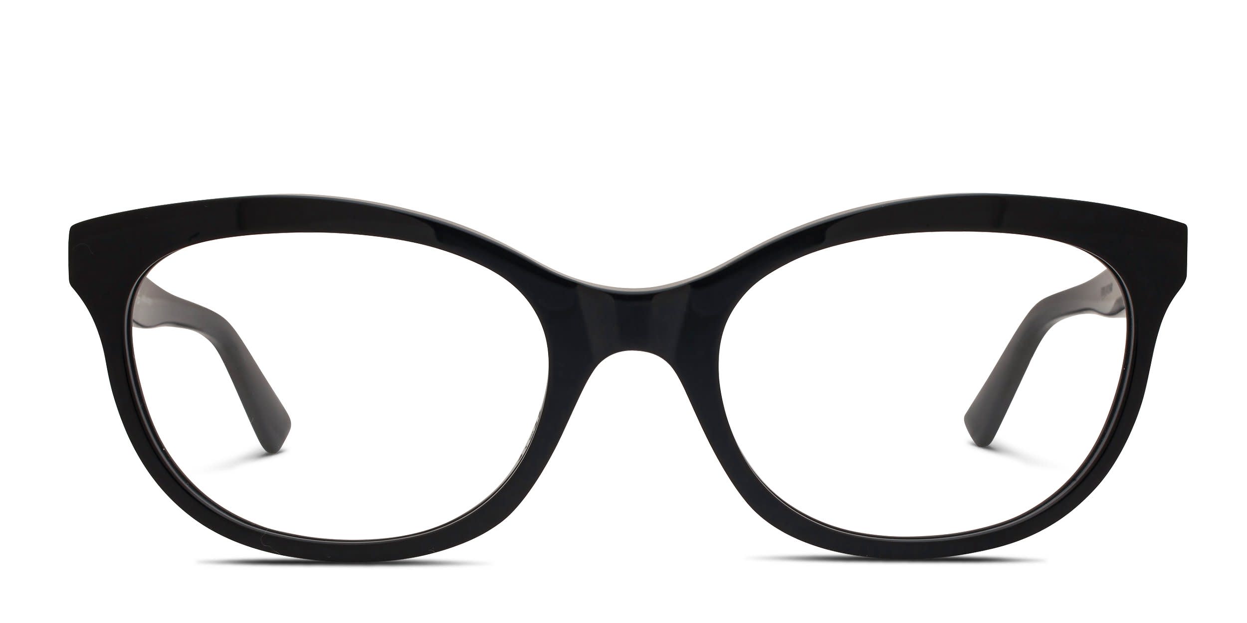 Alexander McQueen AM0569O Black glasses - Black - Frontal View