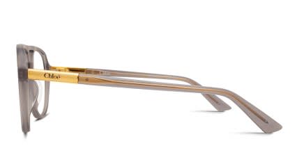 Chloe CH0366O Gray glasses - Gray - Side View