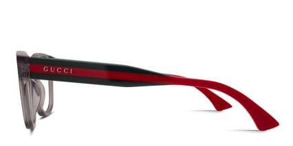 Gucci GG0004ONN Gray glasses - Gray - Side View