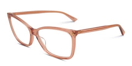 Gucci GG0025O Pink glasses - Pink - Angle View