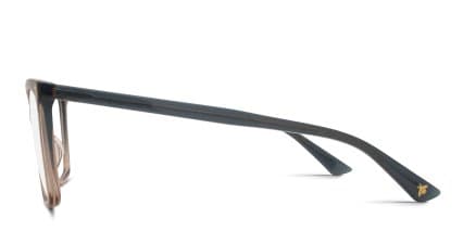 Gucci GG0025O Gray glasses - Gray - Side View