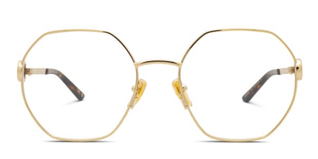 The Gucci GG2048O is a bold geometric frame crafted entirely from