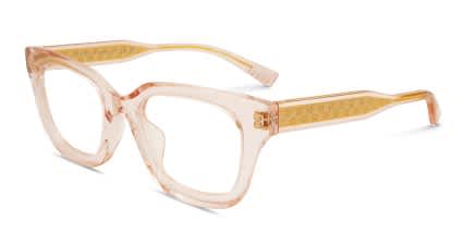 Gucci GG2067OL Pink glasses - Pink - Angle View