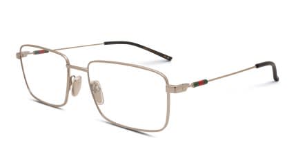 Gucci GG2098O Silver glasses - Silver - Angle View
