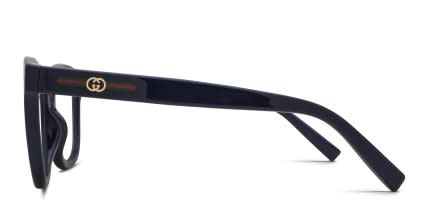 Gucci GG2104O Blue, Black glasses - Blue / Black - Side View