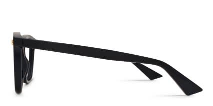 Gucci GG2113O Black glasses - Black - Side View