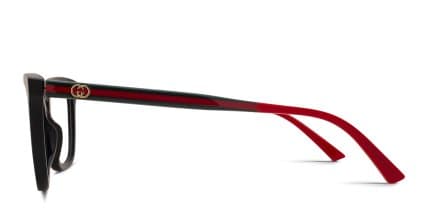 Gucci GG2117O Black glasses - Black - Side View