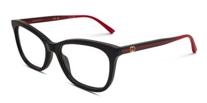 Gucci GG2117O Black glasses - Black - Angle View
