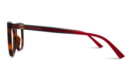 Gucci GG2117O Tortoise glasses - Tortoise - Side View