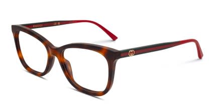 Gucci GG2117O Tortoise glasses - Tortoise - Angle View