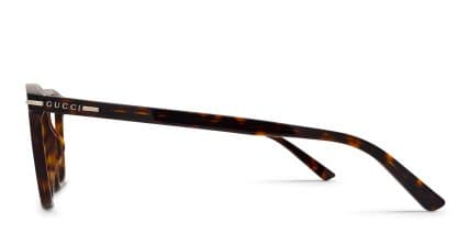 Gucci GG2130O Tortoise glasses - Tortoise - Side View