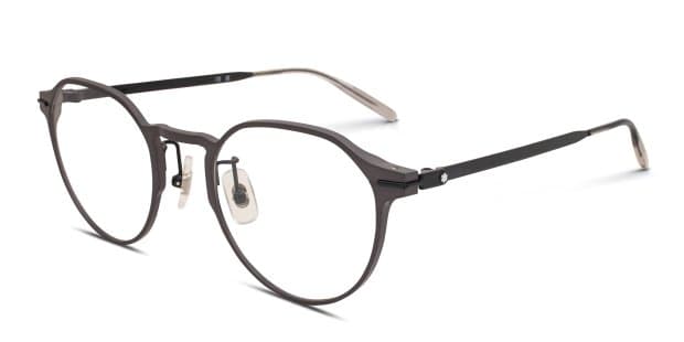 RT-1409555994 MONTBLANC とパーカー The Montblanc MB0469OL is a rounded frame crafted from aluminum