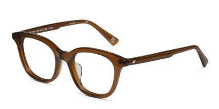 Le Specs Noontide Brown glasses - Brown - Angle View