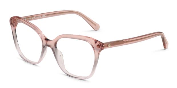 Kate Spade Cinzia Pink, Purple Prescription Eyeglasses
