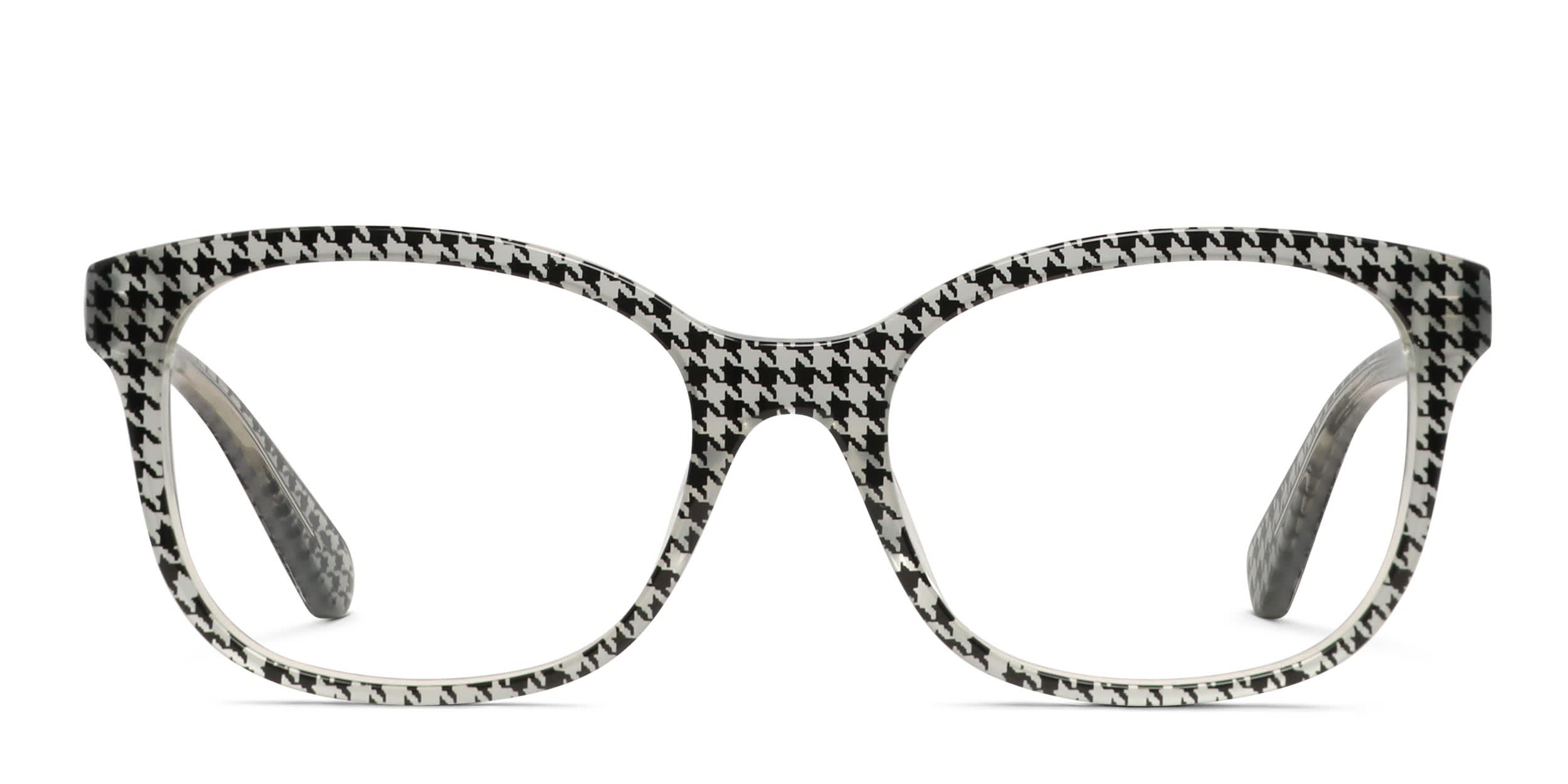 Kate Spade Ks Ora Gray, Black glasses - Gray / Black - Frontal View