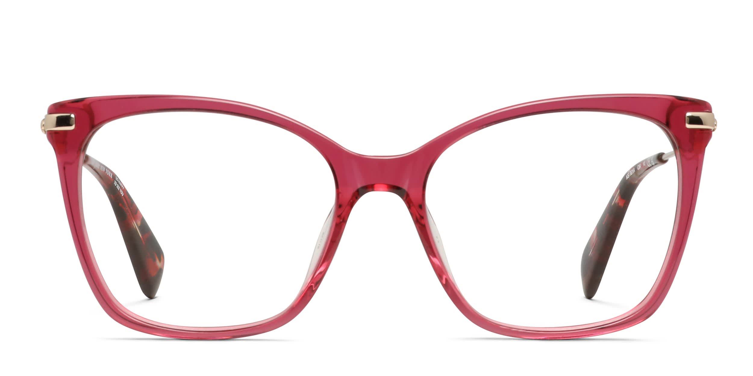 Kate Spade Ks Teya Red Prescription Eyeglasses