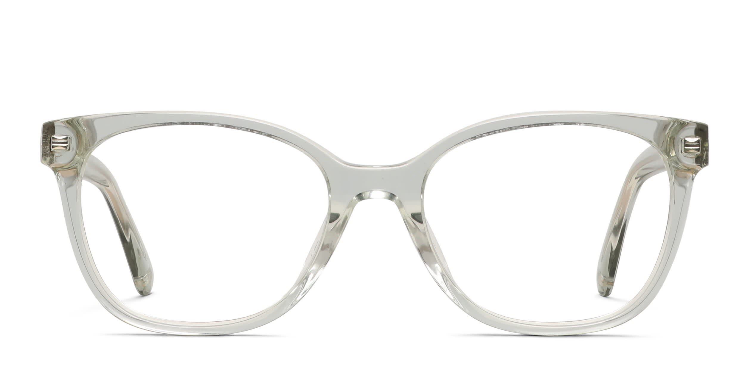 Kate Spade Payton Clear, Green glasses - Clear / Green - Frontal View