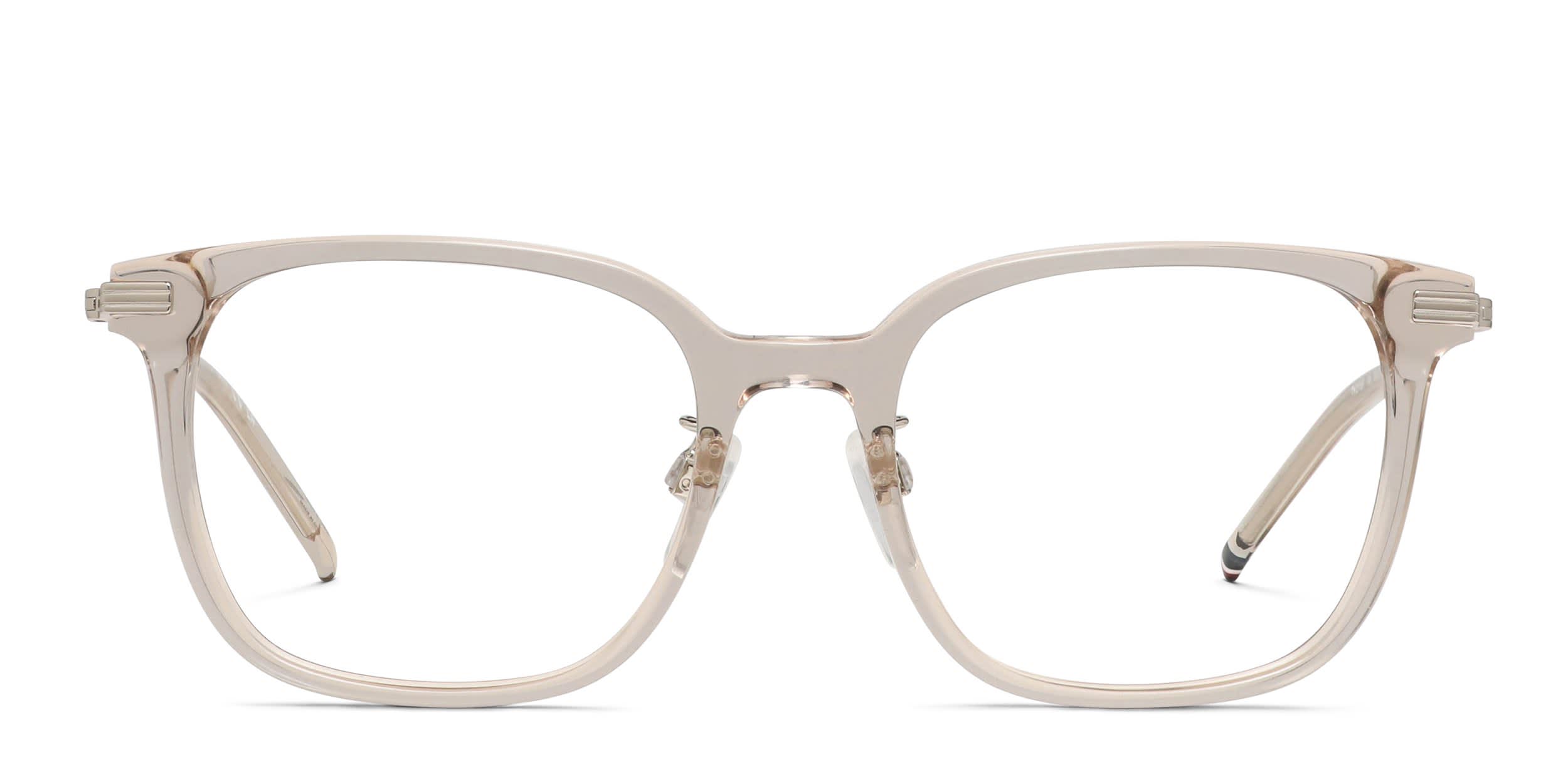 Tommy Hilfiger TH2115/F Beige, Clear glasses - Beige / Clear - Frontal View