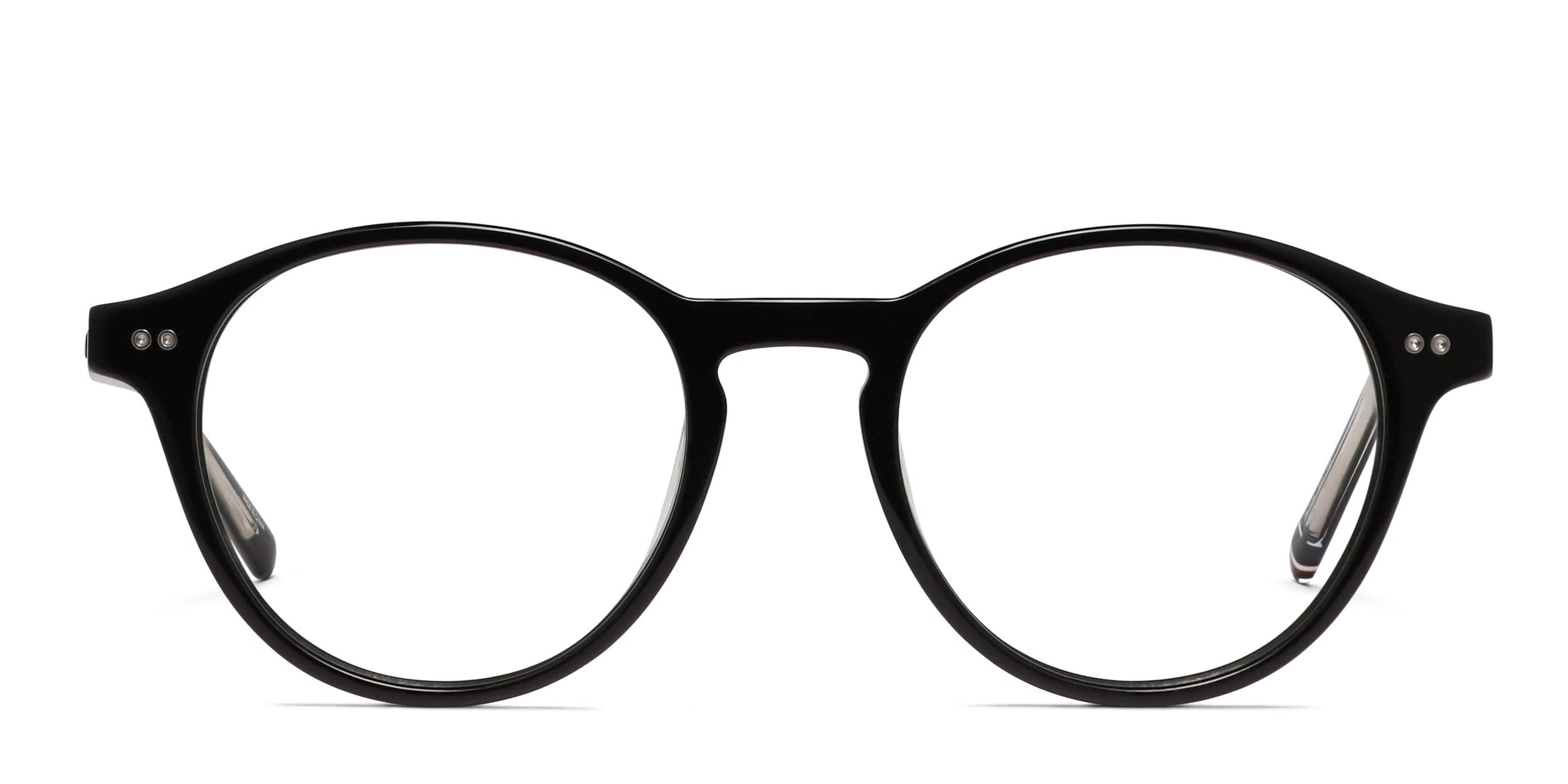 Tommy Hilfiger TH2129 Shiny Black glasses - Shiny Black - Frontal View
