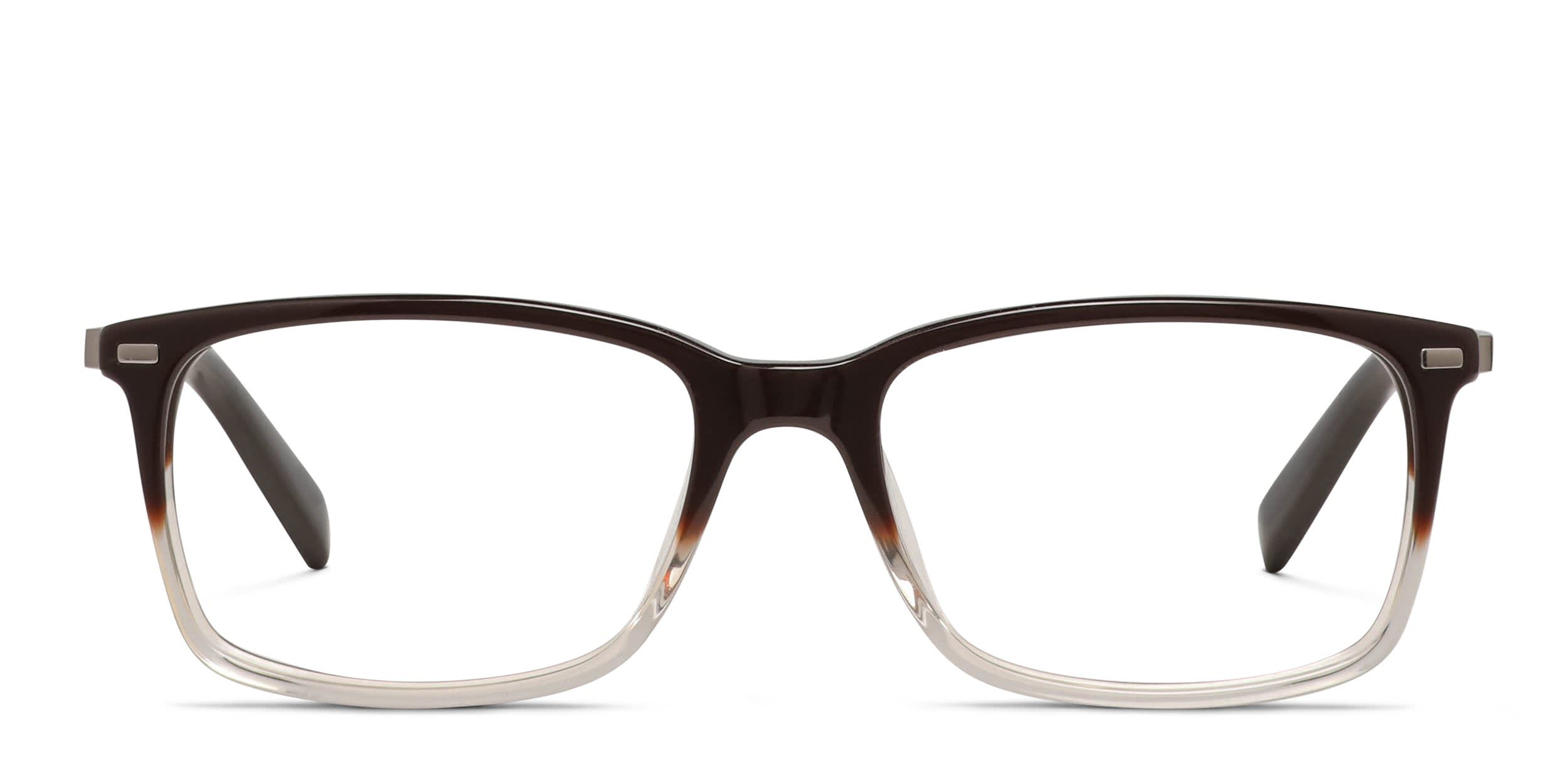 Tommy Hilfiger TH2171 Brown, Clear glasses - Brown / Clear - Frontal View