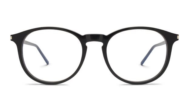 The Saint Laurent SL 106 is a rounded frame that balances classic