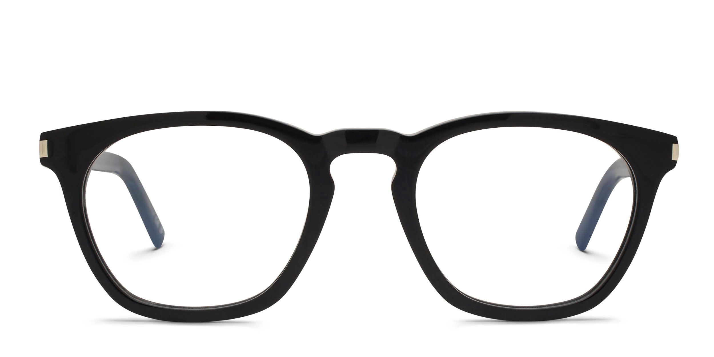 Saint Laurent SL28 Black glasses - Black - Frontal View